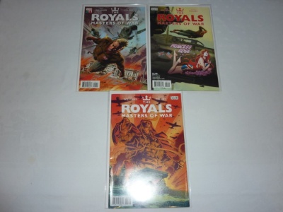 Royals Masters of War #1 #2 #3 - Vertigo 2014 - 3 Comic Run