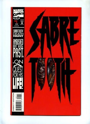 Sabretooth #1 - Marvel 1993 - Die-Cut Cover