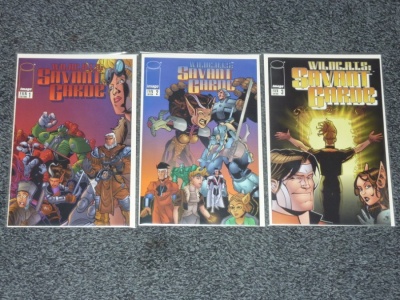 Savant Garde #1 to #3 - Image 1997 - All 3 Fan Editions