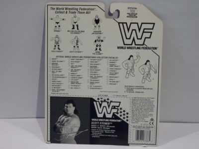 Scott Steiner WWF - Hasbro 1993 - Series 9 - MOC - Wrestling Figure