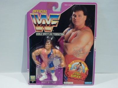 Scott Steiner WWF - Hasbro 1993 - Series 9 - MOC - Wrestling Figure