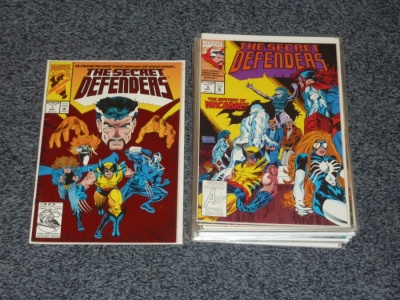 Secret Defenders #1 to #25 - Marvel 1993 - 19 Comics