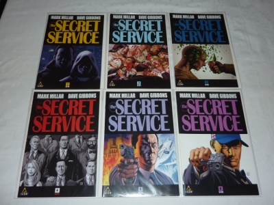 Secret Service #1 to #6 - Icon 2012 - Complete Set - Mark Millar