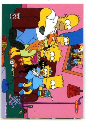 Simpsons - #4 - Tempo 1996 - Promo Card