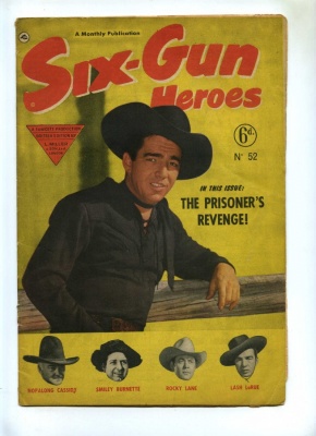 Six-Gun Heroes #52 - L Miller 1951 - VG- - Pence