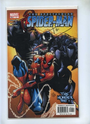 Spectacular Spider-Man 1 - Marvel 2003 - NM- - Dynamic Forces Ltd Series Signed Paul Jenkins