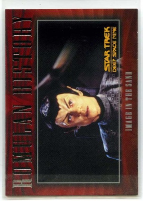 Star Trek Nemesis Romulan History Card - R23