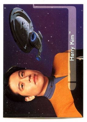 Star Trek Voyager Season 1 Series 2 Embossed Card - E6 - Harry Kim