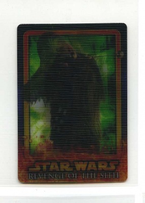 Star Wars Revenge of the Sith Flix-Pix Card - #10 - Topps 2005 - Lenticular