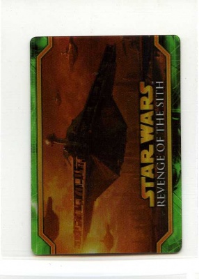 Star Wars Revenge of the Sith Flix-Pix Card - #28 - Topps 2005 - Lenticular