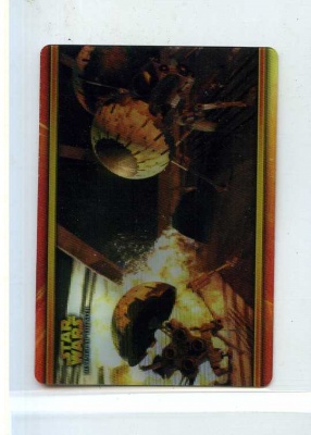 Star Wars Revenge of the Sith Flix-Pix Card - #40 - Topps 2005 - Lenticular