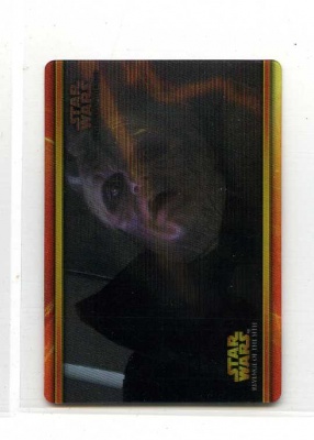 Star Wars Revenge of the Sith Flix-Pix Card - #56 - Topps 2005 - Lenticular