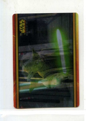 Star Wars Revenge of the Sith Flix-Pix Card - #59 - Topps 2005 - Lenticular