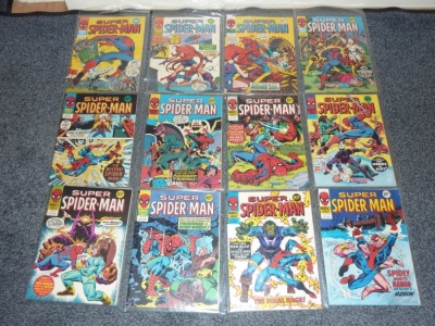 Super Spider-Man #254 to #277 - Marvel 1977 - Complete Run