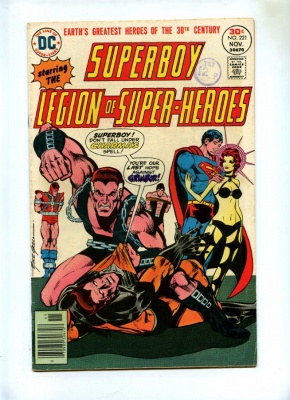 Superboy #221 - DC 1976 - Legion of Super-Heroes