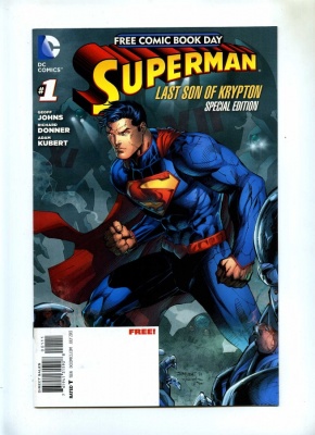 Superman Last Son Of Krypton Special Edition - DC 2013 - VFN+ - Free Comic Book Day FCBD