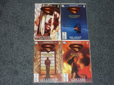 Superman Returns Prequel #1 to #4 - DC 2006 - Complete Set