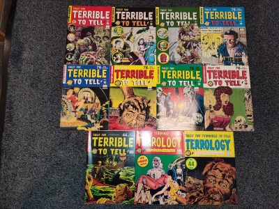 Tales Too Terrible to Tell #1 to #11 - NEC 1990 11 Comic Set Reprints EC Horror