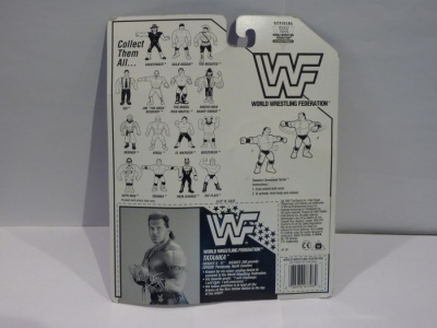 Tatanka WWF - Hasbro 1992 - Series 6 - MOC - Wrestling Figure