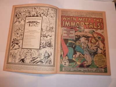 The Mighty Thor #3 - Marvel 1974 - Treasury Edition - VG/FN