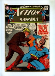 Action Comics #376 - DC 1969 - Superman - Last Supergirl In Action Comics