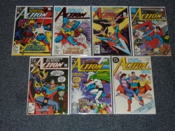 Action Comics #586 to #597 - DC 1987 - 7 Comics - Superman - FN to FN/VFN
