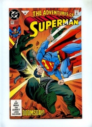 Adventures of Superman 497 and 498 - DC 1992/3 - VFN - Doomsday and Death of Superman