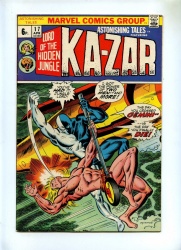 Astonishing Tales #17 - Marvel 1973 - FN - Pence Issue - Ka-Zar