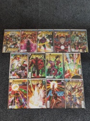 Avengers #1 to #34 + Anl #1 Marvel 2010 37 Comic Set Bucky Joins as Capt America