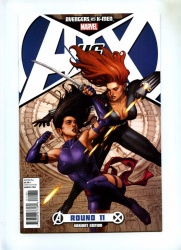 Avengers vs X-Men #11E - Marvel 2012 - Psylocke vs Black Widow Variant Cvr