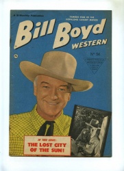 Bill Boyd Western #54 - L Miller 1951 - VG/FN