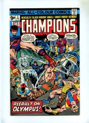 Champions #3 - Marvel 1976 - Pence - Pluto - Venus X-Over