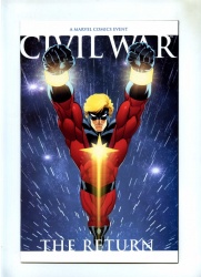 Civil War The Return #1 Marvel 2007 VFN Variant Mcguinness Return of Capt Marvel