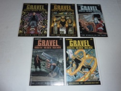 Gravel #0 to #4 - Avatar 2007 - 5 Comic Run - Warren Ellis