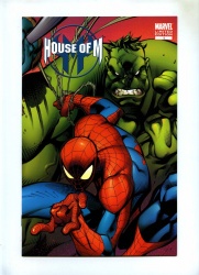House of M #1 - Marvel 2005 - NM- - Spider-Man Hulk Cvr Variant Cvr Ltd Ed