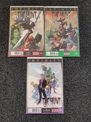 Infinity The Hunt #1 #2 #3 - Marvel 2013 - 3 Comic Run - Infinity