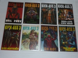 Kick-Ass 3 #1 to #8 - Icon 2013 - Mark Miller - Complete Set