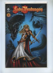 Lady Pendragon 0 - Image 1999 - VFN+ - Dynamic Forces Alternate Cover Ltd Series COA