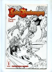 Lady Pendragon #1 - Image 1999 - Dragonblade DF Exclusive Convention Sketch Cvr