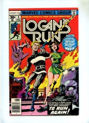 Logans Run #6 - Marvel 1977 - 1st Solo Thanos Story