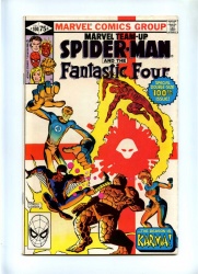 Marvel Team-Up #100 - Marvel 1980 - Spider-Man - Fantastic Four - 1st App Karma