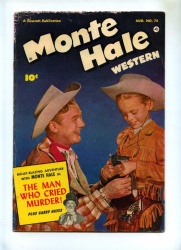 Monte Hale Western #75 - Fawcett 1952 - GD/VG