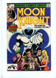 Moon Knight #1 - Marvel 1980 - Pence - Origin