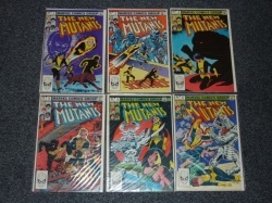 New Mutants #1 to #6 - Marvel 1983 - 6 Comic Run - 3rd App - Karma Demon Bear