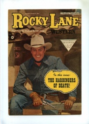 Rocky Lane Western #66 - L Miller 1951 - VG/FN - Pence