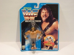 Samu of the Headshrinkers WWF - Hasbro 1993 - Series 10 - MOC - Wrestling Figure