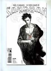 Sandman Overture 1 - Vertigo 2013 - VFN - Black and White Cover JWilliams