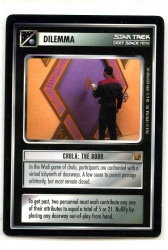 STAR TREK CCG RULES OF ACQUISITION RARE CARD KUKALAKA 