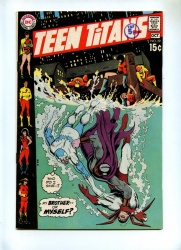 Teen Titans 29 - DC 1970 - FN - Hawk and Dove App - Ocean Master App