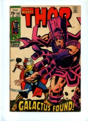 Thor #168 - Marvel 1969 - Origin of Galactus - 1st App Thermal Man